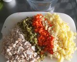 Pas rețetă Salată boeuf 1 fotografie
