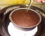 A picture of step 7 of Chocolate Biscuit Cake.