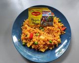 A picture of step 4 of Peas Paneer Magic Rice Bowl 🍚.