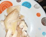 A picture of step 1 of Ogbono soup II.