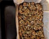 A picture of step 4 of My Choc Chip Cereal, Oat & Coconut Cluster Bars 😗.