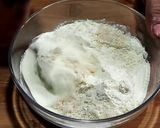 A picture of step 2 of Kaju Katli.