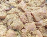A picture of step 2 of White karahi #Ramadankityari.