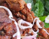 A picture of step 6 of Tsire (suya).
