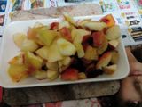 كومبو فروت سلاط صحية 🍎🍏🍑🍑