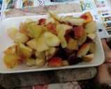 صورة لخطوة 2 من وصفة كومبو فروت سلاط صحية 🍎🍏🍑🍑
