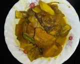 মিষ্টি কুমড়া,আলু ইলিশ মাছ দিয়ে রেসিপির ধাপ 6 ছবি