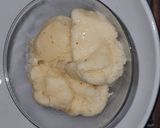 A picture of step 4 of Pineapple Ice Cream without Heavy Cream.