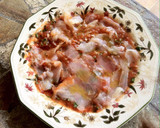Foto del paso 3 de la receta: Carpaccio de bacalao ahumado
