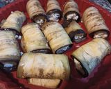 Foto del paso 4 de la receta: Rollitos o Mini canelones de berenjenas, rellenos de ricota y nuez