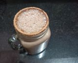 A picture of step 4 of Ragi choco drink.