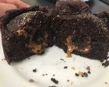 Foto langkah ke 6 dari resep Chocolate Peanut Butter Mug Cake Keto.