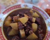 Foto langkah ke 6 dari resep Rawon Labu Siam.