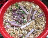 Hình bước làm 1 của món Canh chua ếch lá giang