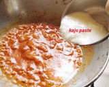 A picture of step 7 of Paneer butter masala without onion and garlic curry 🍛.