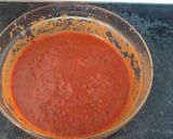 Pas rețetă Paste Rigatoni cu bacon și sos de legume 2 fotografie