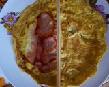 Egyszerű omlett recept fázis 4 fotója