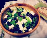 Foto del paso 3 de la receta: Ensalada gourmet con queso fresco 0% y arándanos