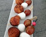 Foto del paso 12 de la receta: Brochetas de mini falafel