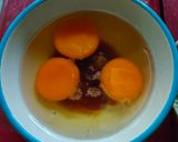 รูปขั้นตอนการทำที่ 3 ของ ไข่เจียวชมสวน 🥚🌿🌶️🐖