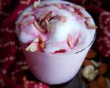 Rose milk shake recipe step 1 photo