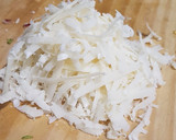 Foto del paso 3 de la receta: Espirales integrales con shitake, jamón y albahaca