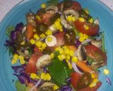 Foto del paso 1 de la receta: Pollo a la plancha en cama de ensalada fresca