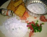 A picture of step 1 of Sweet cream biscut sandwich.