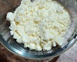 A picture of step 3 of Rose Gulkand mousse.