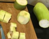A picture of step 3 of Bottle Gourd and Bitter Gourd Dal.