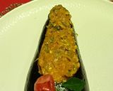 A picture of step 6 of Baingan Bharta.