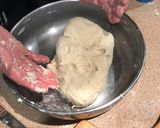 A picture of step 2 of Yiayia’s Greek cheese pies.