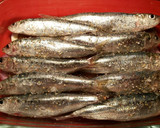 Foto del paso 5 de la receta: Sardinas asadas en el horno, con cebolla roja y Kumato