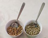 A picture of step 1 of Protein salad.