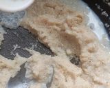 A picture of step 3 of Malai halwa.
