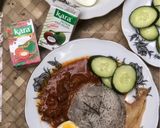Gambar langkah 11 resipi Nasi Lemuni Sambal Sotong Kembang.