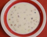 A picture of step 4 of Makhana kheer.