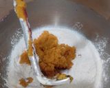 Gambar langkah 4 resipi Cheezy Pumpkin Bun.