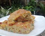 Foto langkah ke 4 dari resep Omelet Mie Telor.