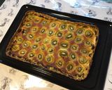 Une image de l'étape 10 de Tarte aux kiwis et noix de coco (pâte brisée à la banane).