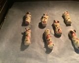Une image de l'étape 3 de 🐲Halloween 👻 momies🕷🕸recette facile 🐾☠️.