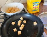 A picture of step 2 of Chili paneer.