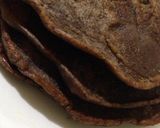 Foto langkah ke 10 dari resep Pancake ChocoNana (Chocolate BaNana) Simple 🍌🍌.
