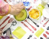 صورة لخطوة 1 من وصفة عصير السويهلة والمونك || jus de melon et mangue