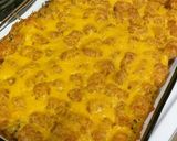 A picture of step 8 of Cheesy Tater Tot Casserole.