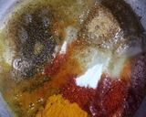 A picture of step 4 of Haldi Pickle.