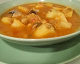 Foto del paso 8 de la receta: Patatas con Bacalao y alguna almeja del Pacífico