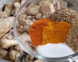 A picture of step 2 of Chicken korma.