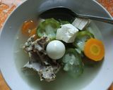 Foto langkah ke 3 dari resep Sop oyong dkk.