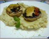 Foto del paso 8 de la receta: Champiñones rellenos y gratinados (vegano)